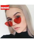 RBROVO 2019 Vintage Cateye okulary przeciwsłoneczne damskie marka projektant cukierki kolor Street Beat okulary przeciwsłoneczne