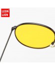 LeonLion okrągłe okulary przeciwsłoneczne damskie 2019 wysokiej jakości lustro Vintage okulary przeciwsłoneczne damskie okulary 