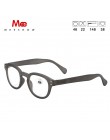 Meeshow okulary do czytania Retro męskie okulary z dioptrii okrągły styl europejski jakości kobiet okulary białe okulary do czyt