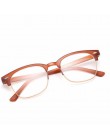 IBOODE TR90 kwadratowe pół ramki okulary do czytania kobiety mężczyźni Semi Rimless okulary Presbyopic kobieta mężczyzna nadwzro