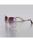 Luksusowa marka okulary przeciwsłoneczne damskie moda 2018 Retro okulary przeciwsłoneczne dla kobiet Vintage Lady lato styl okul