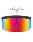 Aloz micc kobiety oversizowe z ochroną Visor okulary kobiety Retro okulary wiatroszczelne mężczyźni tarcza Visor płasko zakończo