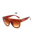 DJXFZLO 2020 Gafas moda damska markowe okulary przeciwsłoneczne projektant luksusowe Vintage okulary duże pełne ramki okulary da