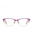 Iboode pół ramki kocie okulary do czytania kobiety mężczyźni Antifatigue komputerowe okulary optyczne Retro okulary starczowzroc
