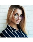 Feishini okrągła oprawka okulary komputerowe kobiety promienie promieniowanie Gamin oprawki do okularów metalowe Unisex okulary 