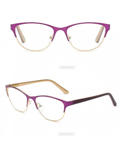Iboode pół ramki kocie okulary do czytania kobiety mężczyźni Antifatigue komputerowe okulary optyczne Retro okulary starczowzroc