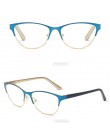 Iboode pół ramki kocie okulary do czytania kobiety mężczyźni Antifatigue komputerowe okulary optyczne Retro okulary starczowzroc