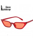 Damskie kocie oko markowe okulary przeciwsłoneczne projektant Vintage luksusowe oczy słodkie słodkie okulary przeciwsłoneczne da