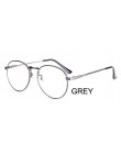 Feishini okrągła oprawka okulary komputerowe kobiety promienie promieniowanie Gamin oprawki do okularów metalowe Unisex okulary 