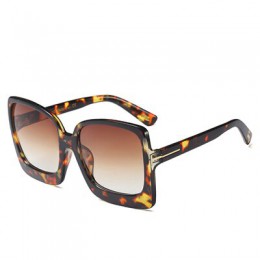 Australia styl Sexy okulary przeciwsłoneczne cat eye kobiety 90s Vintage duże ramki Leopard okulary kobieta Lady odcienie gafas 