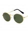 LEONLION New Arrival 2019 damskie okulary Retro metalowe owalne okulary przeciwsłoneczne męskie marka projektant okulary przeciw