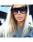 Vintage Woman oprawka do okularów słonecznych odcienie okulary marka designerskie okulary przeciwsłoneczne damskie gradientowe s