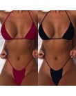 Seksowne stringi Bikini Set 2019 kobiety stroje kąpielowe bandaż Push Up usztywniony kostium kąpielowy letnia plaża strój kąpiel