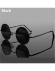 JAXIN Retro okrągłe okulary kobiety moda osobowość okulary mężczyźni ochrona oczu spolaryzowane óculos de sol masculino UV400 ga