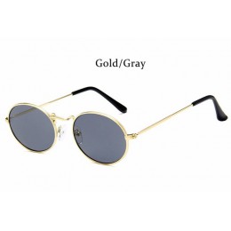 LEONLION New Arrival 2019 damskie okulary Retro metalowe owalne okulary przeciwsłoneczne męskie marka projektant okulary przeciw