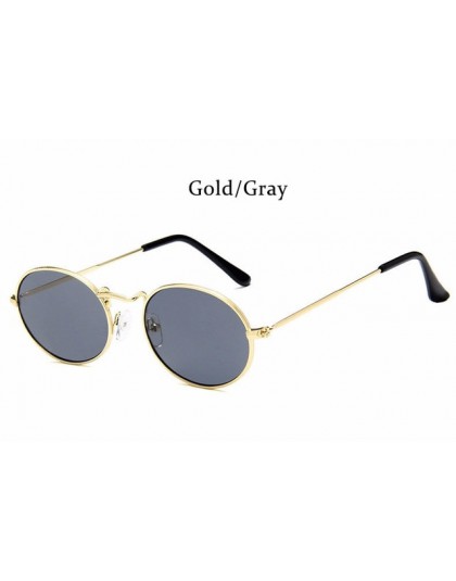 LEONLION New Arrival 2019 damskie okulary Retro metalowe owalne okulary przeciwsłoneczne męskie marka projektant okulary przeciw