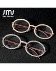 Sen Maries 3AAA cyrkon diamentowe okulary przeciwsłoneczne mężczyźni kobiety nowa luksusowa Vintage okrągła cyrkonia sześcienna 