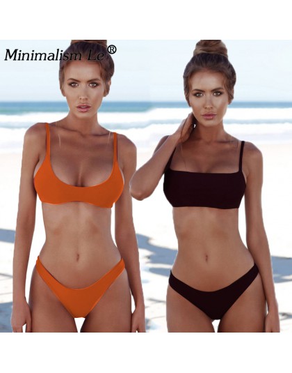 Kobieta jednolita seksowna Bikini zestaw mikro letnia zakrętka tubki stroje kąpielowe niskiej talii Bikini Bikini Bikini kobieta