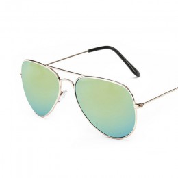 Lotnicze okulary przeciwsłoneczne damskie marka projektant lustro Retro okulary przeciwsłoneczne dla kobiet Pilot Vintage okular