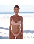 Kobieta jednolita seksowna Bikini zestaw mikro letnia zakrętka tubki stroje kąpielowe niskiej talii Bikini Bikini Bikini kobieta