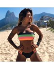 Nowe seksowne Bikini Set brazylijskie bikini 2020 stroje kąpielowe kobiety Bandeau kostium kąpielowy damski Push up kostium kąpi
