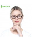 SOOLALA płasko zakończony pół-rimless okulary do czytania kobiety mężczyźni 2018 nowe tanie okulary do czytania w prezbiopii ze 