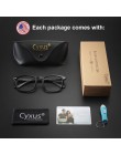 Cyxus niebieskie światło blokowanie komputerowe okulary Anti UV zmęczenie ból głowy okulary przezroczyste soczewki Gaming okular