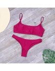 Kobieta jednolita seksowna Bikini zestaw mikro letnia zakrętka tubki stroje kąpielowe niskiej talii Bikini Bikini Bikini kobieta