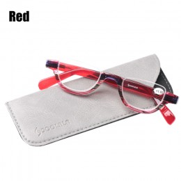 SOOLALA płasko zakończony pół-rimless okulary do czytania kobiety mężczyźni 2018 nowe tanie okulary do czytania w prezbiopii ze 