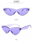 ZXWLYXGX jednoczęściowe okulary przeciwsłoneczne damskie marka projektant nowe mody śliczne sexy retro kocie oko Vintage tanie o