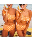 INGAGA Bikini 2020 strój kąpielowy na jedno ramię wzburzyć stroje kąpielowe kobiety solidna damska strój kąpielowy maillot de ba