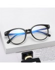 Retro Student wykończone okulary dla osób z krótkowzrocznością kobiety literackie owalne krótkowzroczne okulary mężczyźni czarne