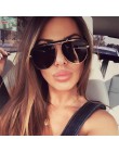 2019 najnowszy projektant ponadgabarytowych okulary luksusowe marki odcienie dla kobiet Trendy letnie okulary Vintage Retro okul