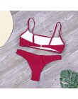 Kobieta jednolita seksowna Bikini zestaw mikro letnia zakrętka tubki stroje kąpielowe niskiej talii Bikini Bikini Bikini kobieta