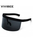 VIVIBEE nicki minaj kobiety Visor okulary 2020 trendy produkt lustro zabawy odcienie UV400 mody