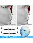 Cyxus blokujące niebieskie światło komputerowe okulary do oczu Anti Eye jasne szkło PC TR90 rama Upgrade dla mężczyzn kobiety ok