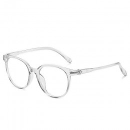 Retro Student wykończone okulary dla osób z krótkowzrocznością kobiety literackie owalne krótkowzroczne okulary mężczyźni czarne