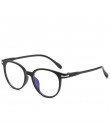 Retro Student wykończone okulary dla osób z krótkowzrocznością kobiety literackie owalne krótkowzroczne okulary mężczyźni czarne