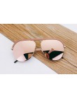 2019 najnowszy projektant ponadgabarytowych okulary luksusowe marki odcienie dla kobiet Trendy letnie okulary Vintage Retro okul