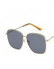 LeonLion 2019 moda Metal kobiety okulary lustro klasyczne duże ramki Retro ulica pokonać okulary podróży óculos De Sol UV400