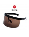 VIVIBEE nicki minaj kobiety Visor okulary 2020 trendy produkt lustro zabawy odcienie UV400 mody