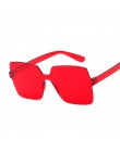 Moda okulary przeciwsłoneczne damskie damskie czerwony żółty moda kwadratowe okulary przeciwsłoneczne damskie jazdy odcienie UV4
