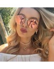 Evrfelan nowe lusterko damskie okulary mężczyźni Retro okrągłe okulary kobieta moda Unisex okulary metalowa rama gafas de sol
