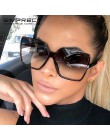 SIMPRECT czarne ponadgabarytowe okulary przeciwsłoneczne damskie 2019 luksusowe duże kwadratowe okulary Retro Vintage okulary pr