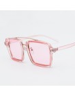 2019 ponadgabarytowych mężczyźni kwadratowe okulary luksusowa marka kobiety okulary przeciwsłoneczne męskie Gafas de sol damskie