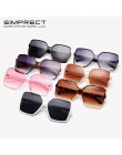 SIMPRECT czarne ponadgabarytowe okulary przeciwsłoneczne damskie 2019 luksusowe duże kwadratowe okulary Retro Vintage okulary pr