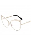 LONSY seksowne okulary przeciwsłoneczne cat eye damskie marka designerska metalowa ramka lustro różowe złoto okulary przeciwsłon