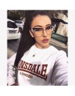 Eleganckie duże okulary korekcyjne kocie geometryczne oprawki damskie młodzieżowe nowoczesne oryginalne