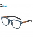 Zilead Square imitacja drewna plastikowe czytanie Glasse dla kobiet i mężczyzn powiększające okulary do czytania z + 1.0to + 4.0