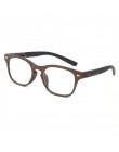 Zilead Square imitacja drewna plastikowe czytanie Glasse dla kobiet i mężczyzn powiększające okulary do czytania z + 1.0to + 4.0